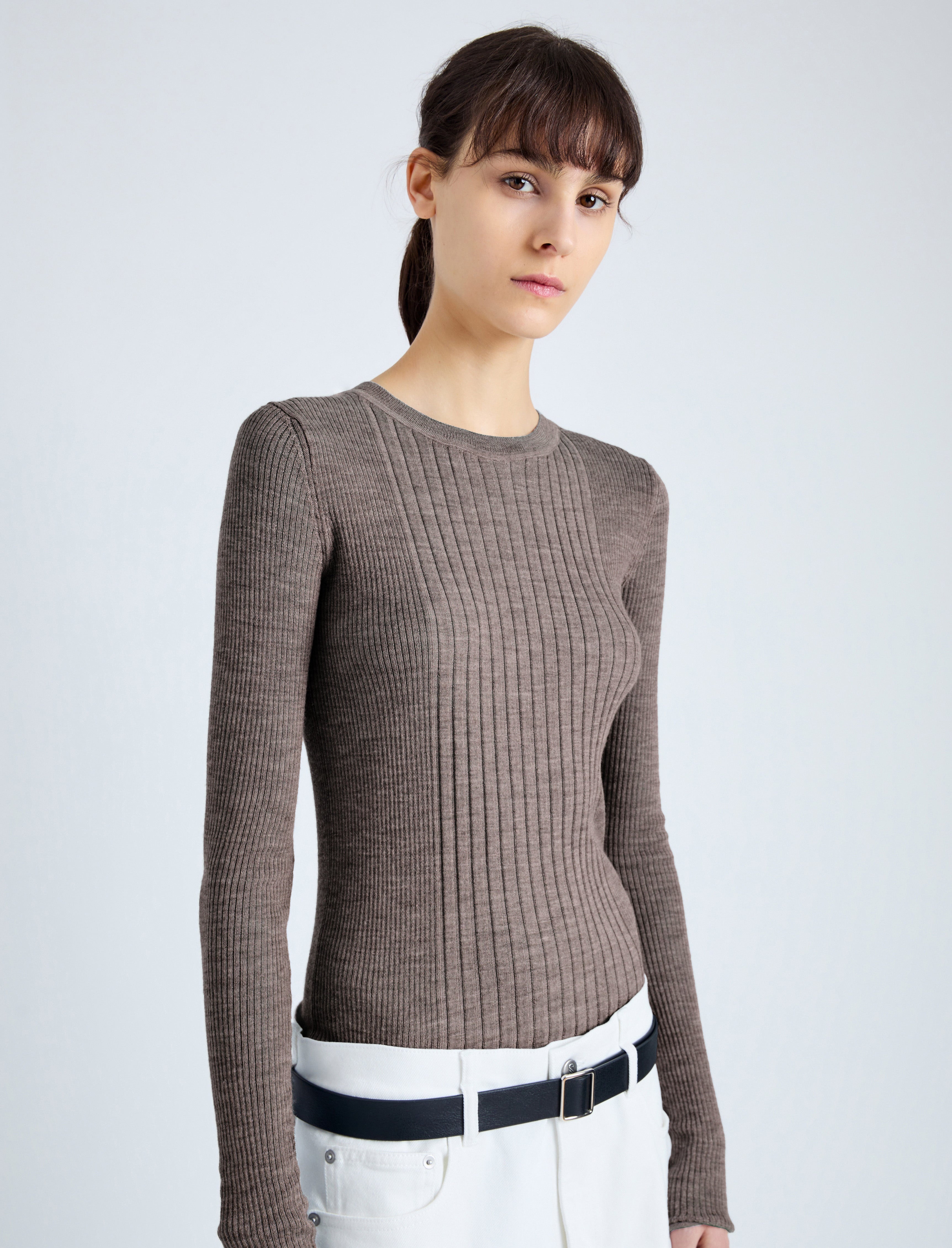 Cassidy Sweater in Superfine Merino Silk - 6