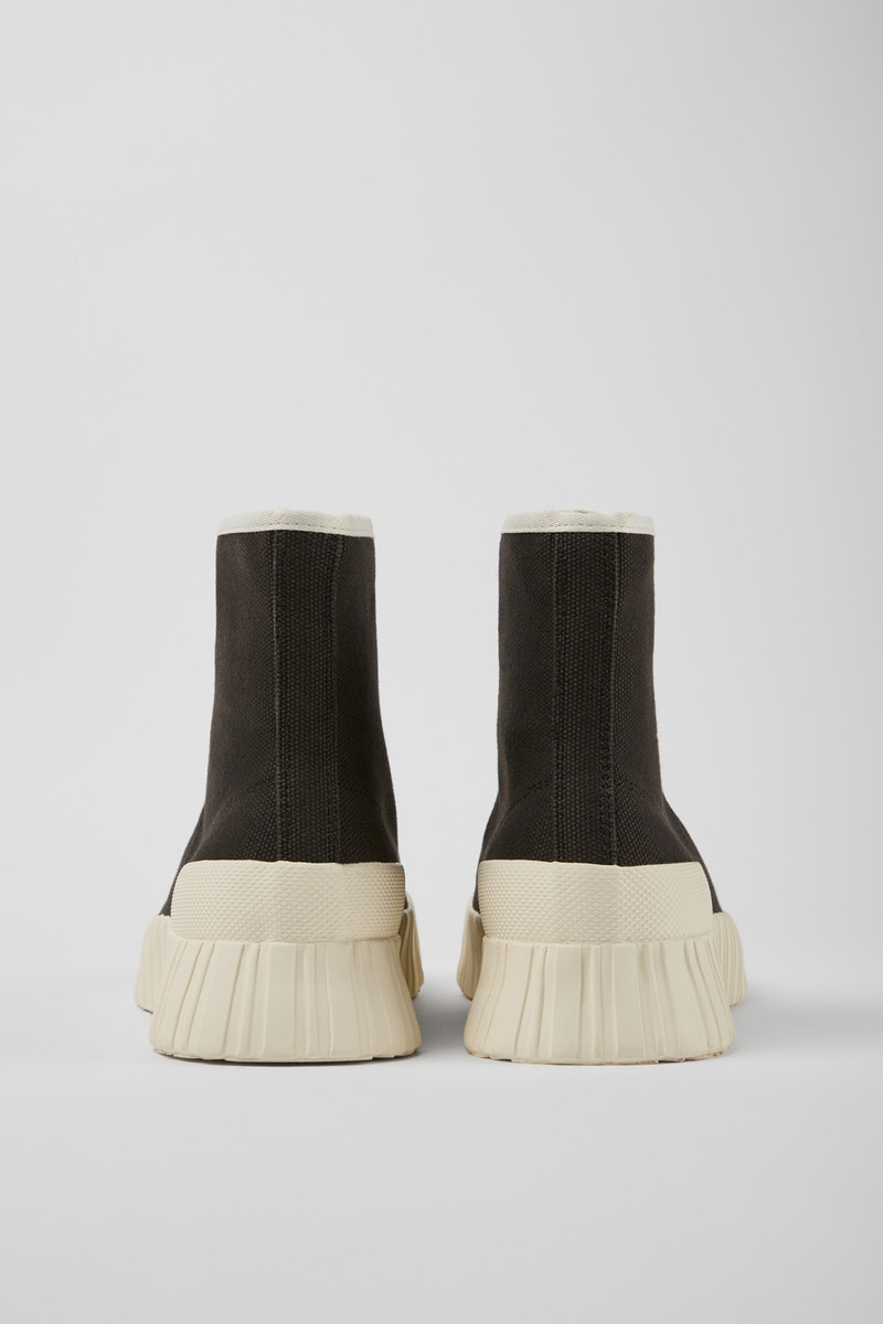 CAMPERLAB Black recycled cotton sneakers outlook