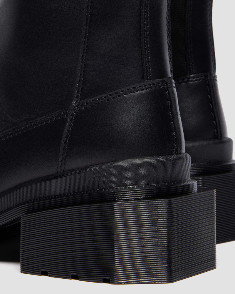 MAYBOLE HI Square Toe Leather Chelsea Boots 7