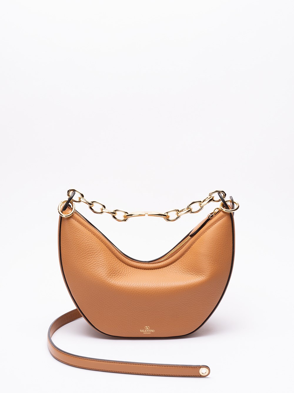 `VLogo Gate` Small Hobo Bag - 2