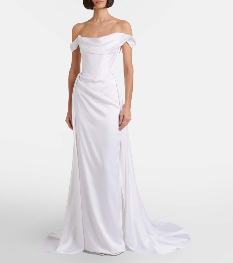 Vivienne Westwood Bridal Nova Grace satin bustier gown outlook