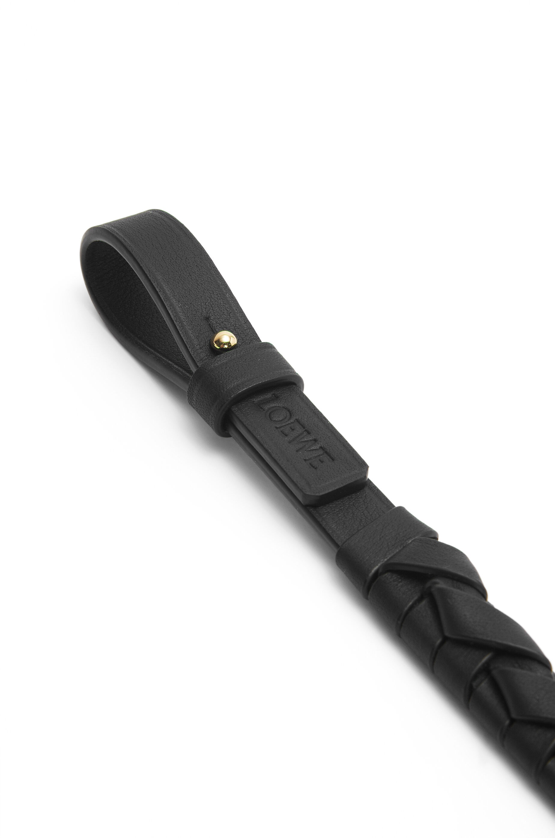 Woven spiral strap in classic calfskin - 3