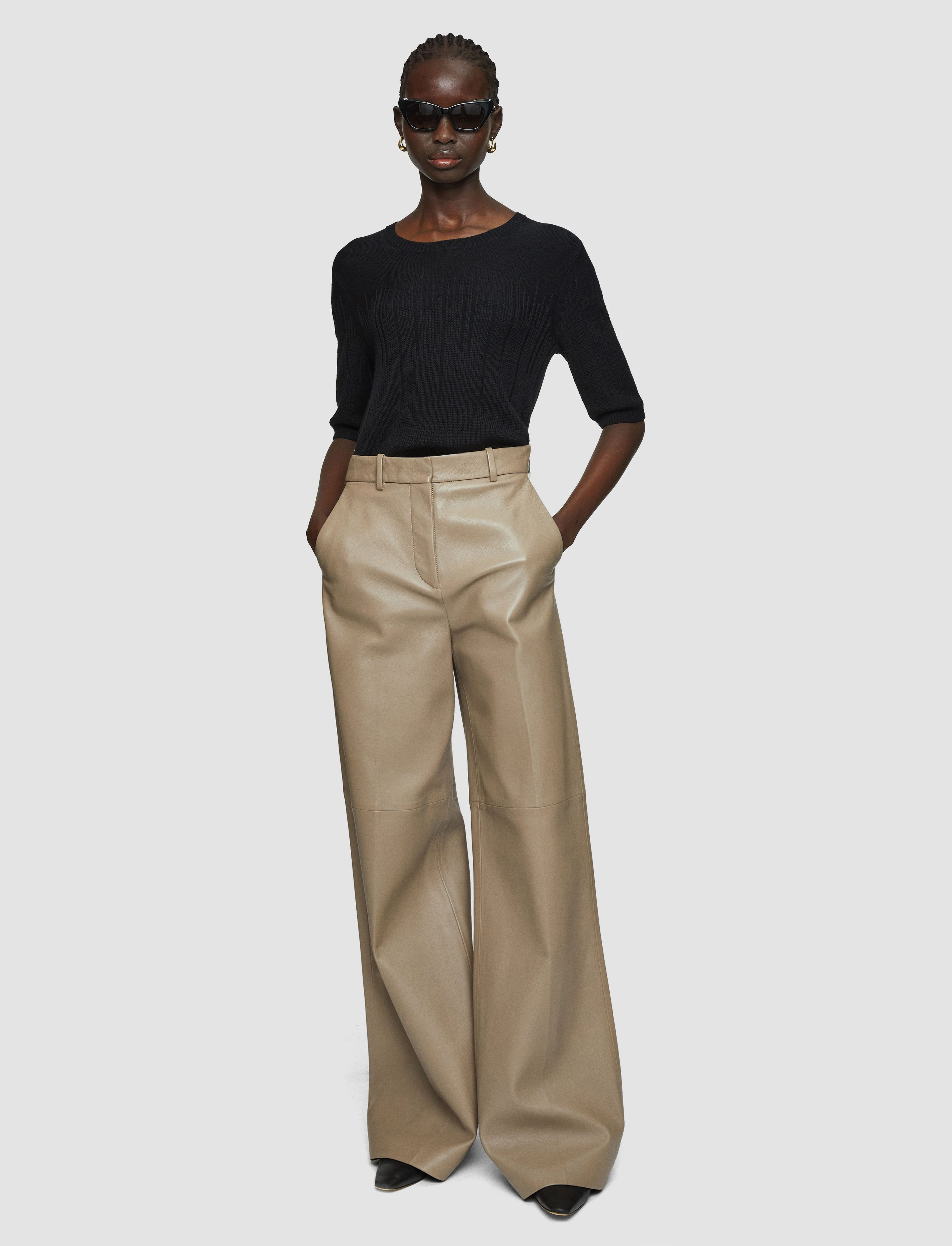 Gradient Stitch Round Neck Top - 2