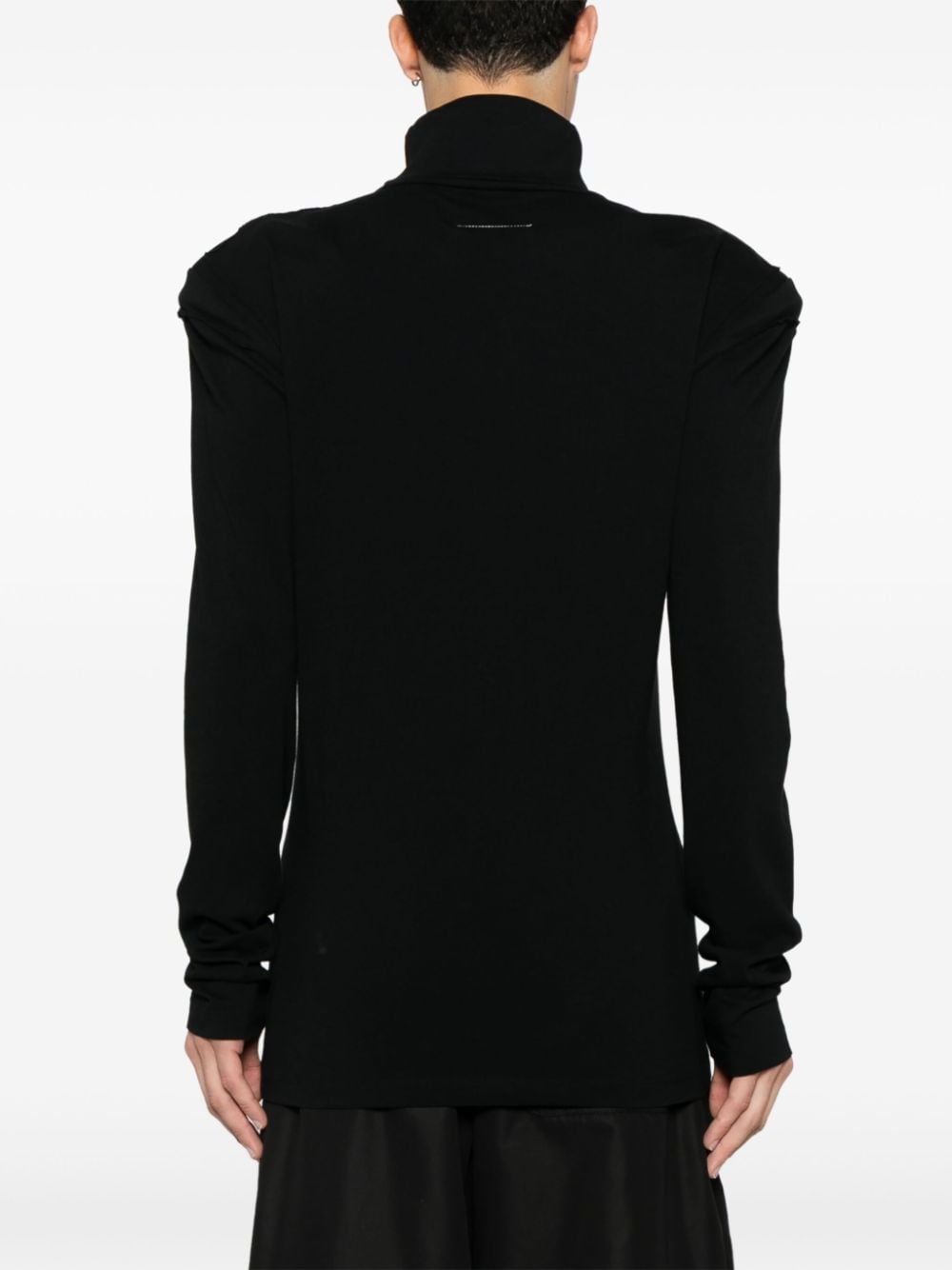 single-stitch logo sweatshirt - 4