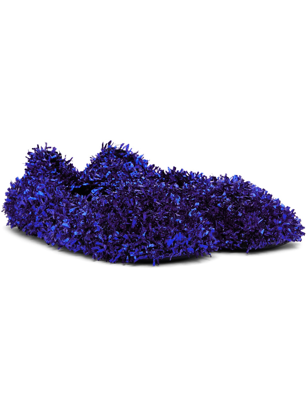 Blue Tinsel Ballerina Flats - 4