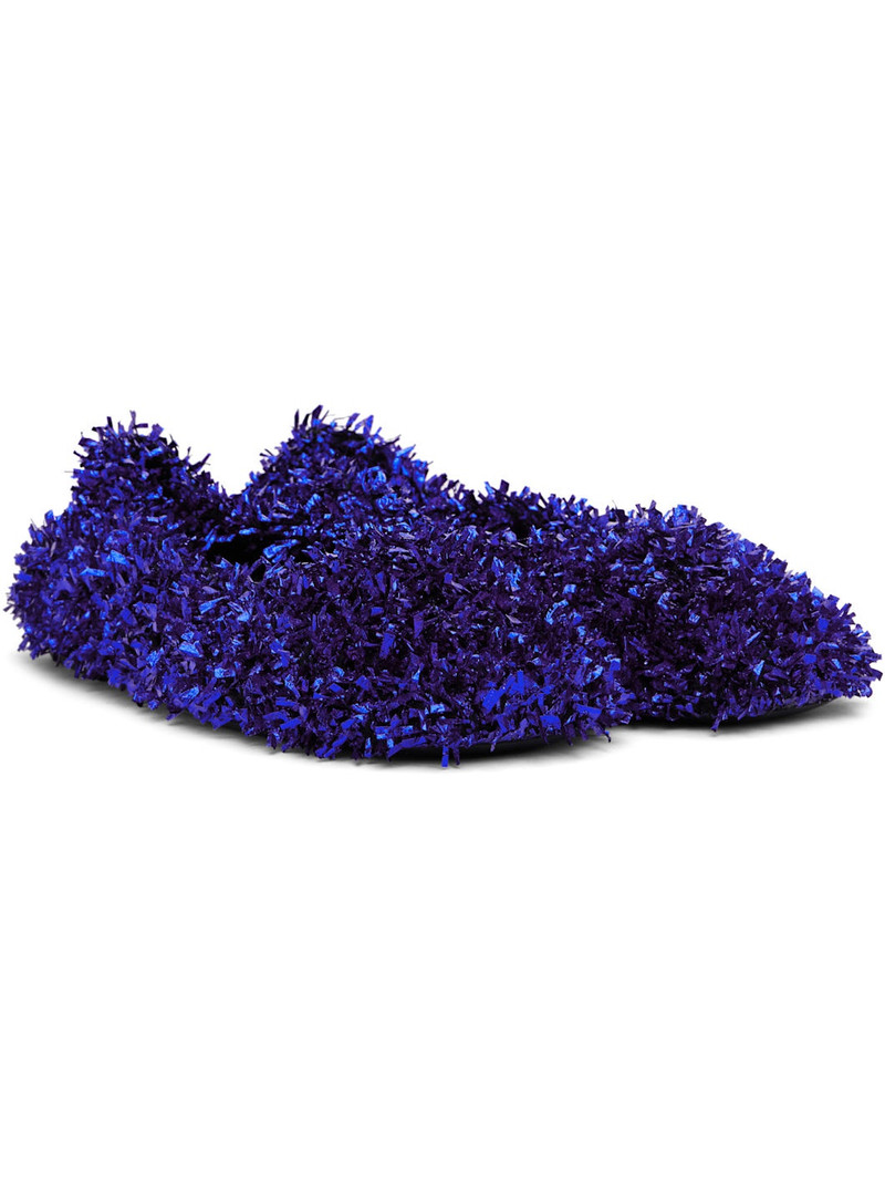 Blue Tinsel Ballerina Flats 4
