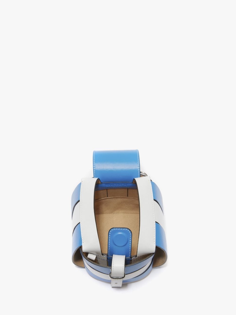 KNOT BAG - LEATHER TOP HANDLE BAG WITH CROSSBODY STRAP - 4
