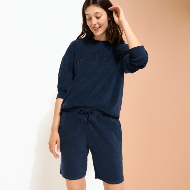 Unisex Terry Crew Neck Sweater - 5