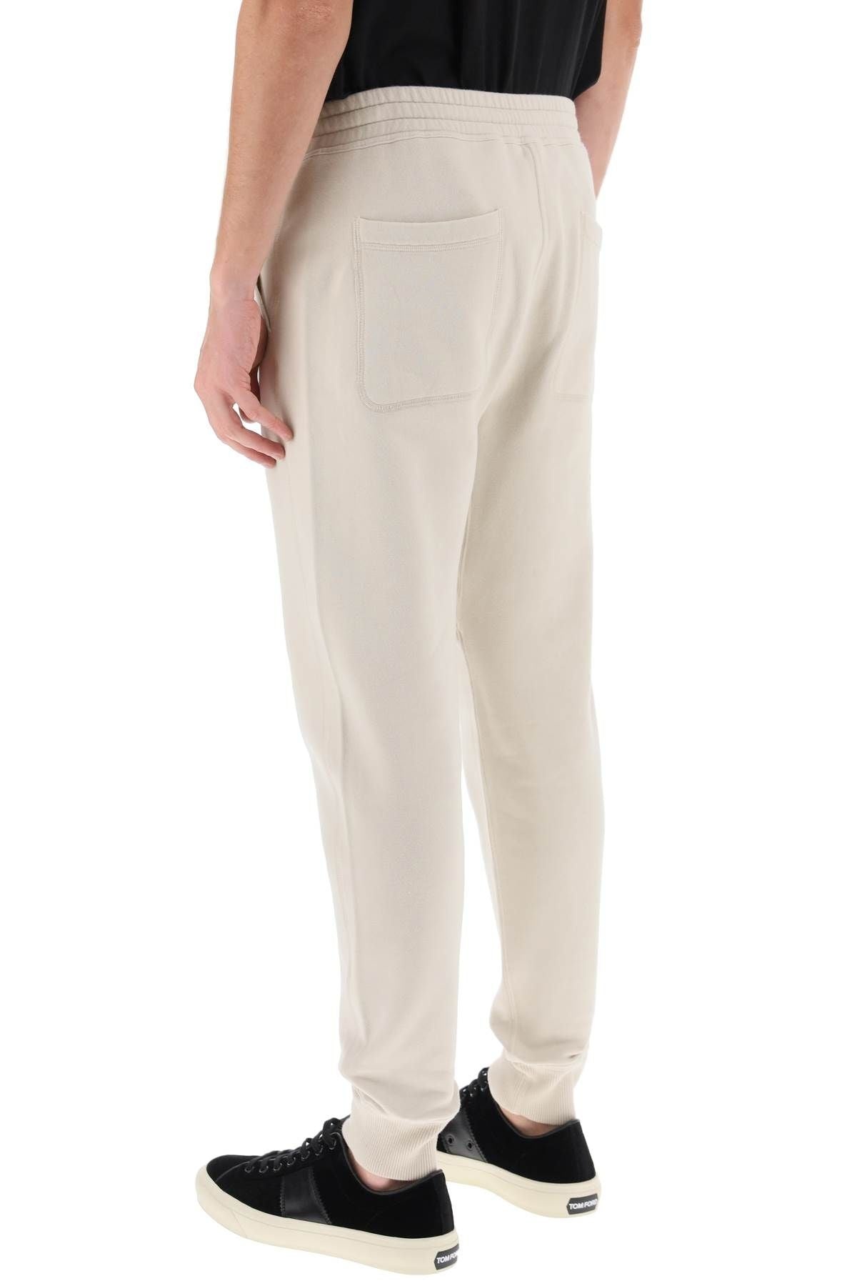 COTTON DRAWSTRING SWEATPANTS - 4