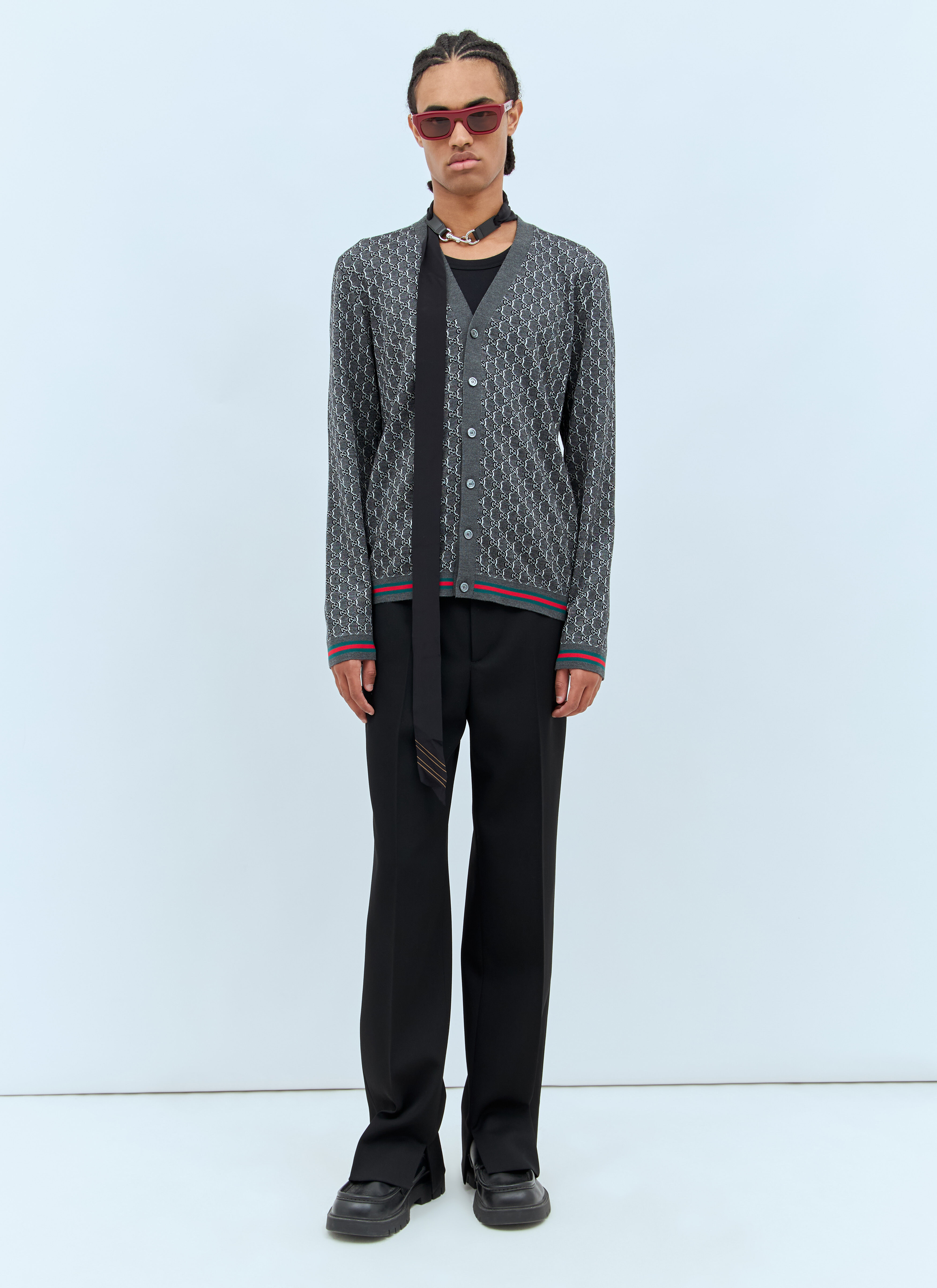 GG Shadow Cardigan - 2