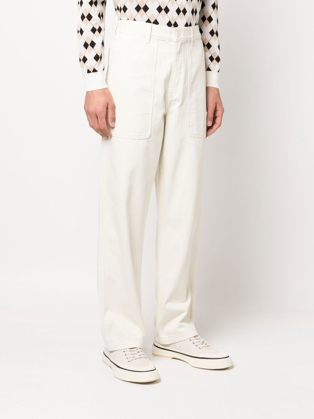 Broom straight-leg trousers - 3