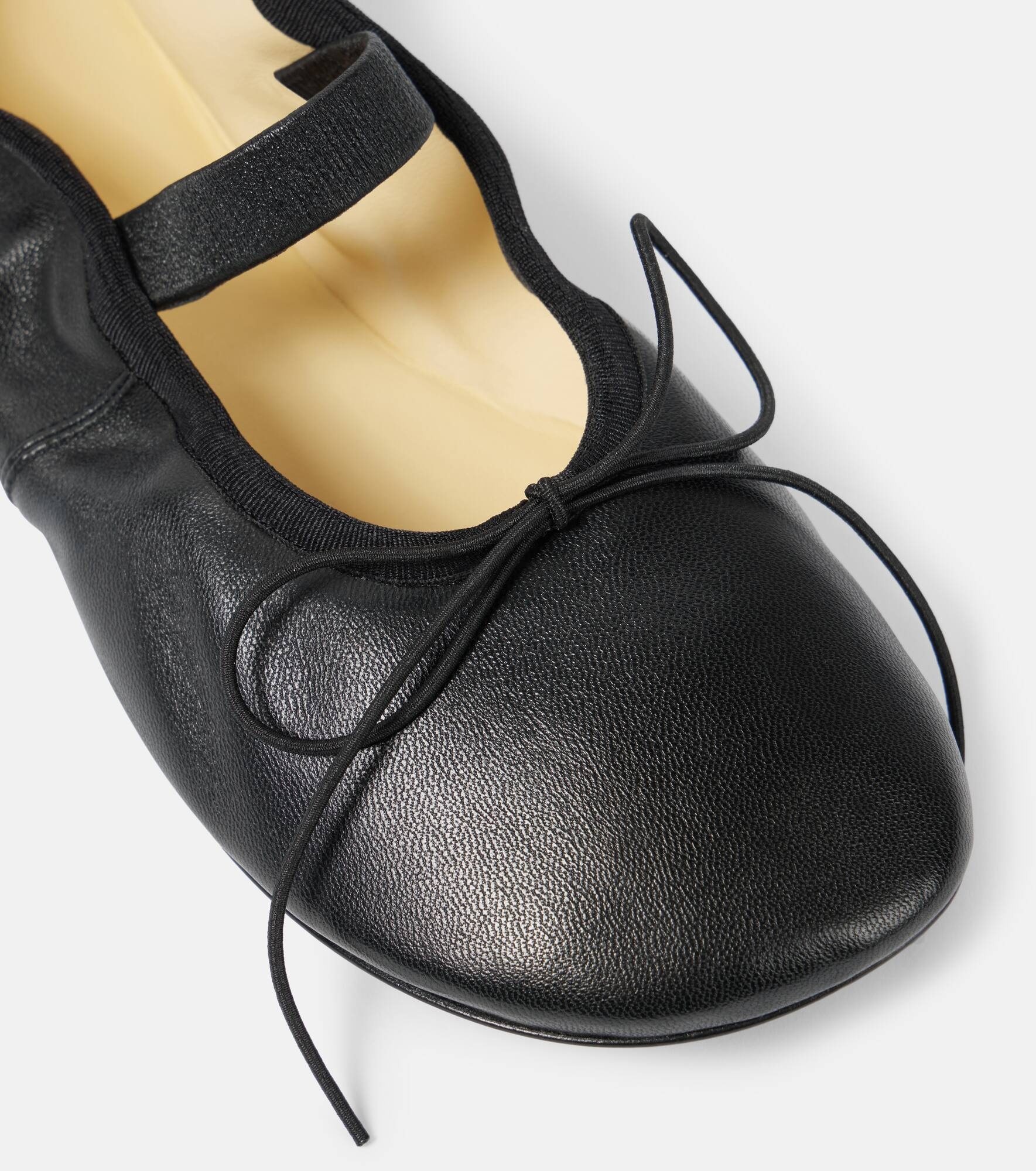 Glove leather Mary Jane flats - 5