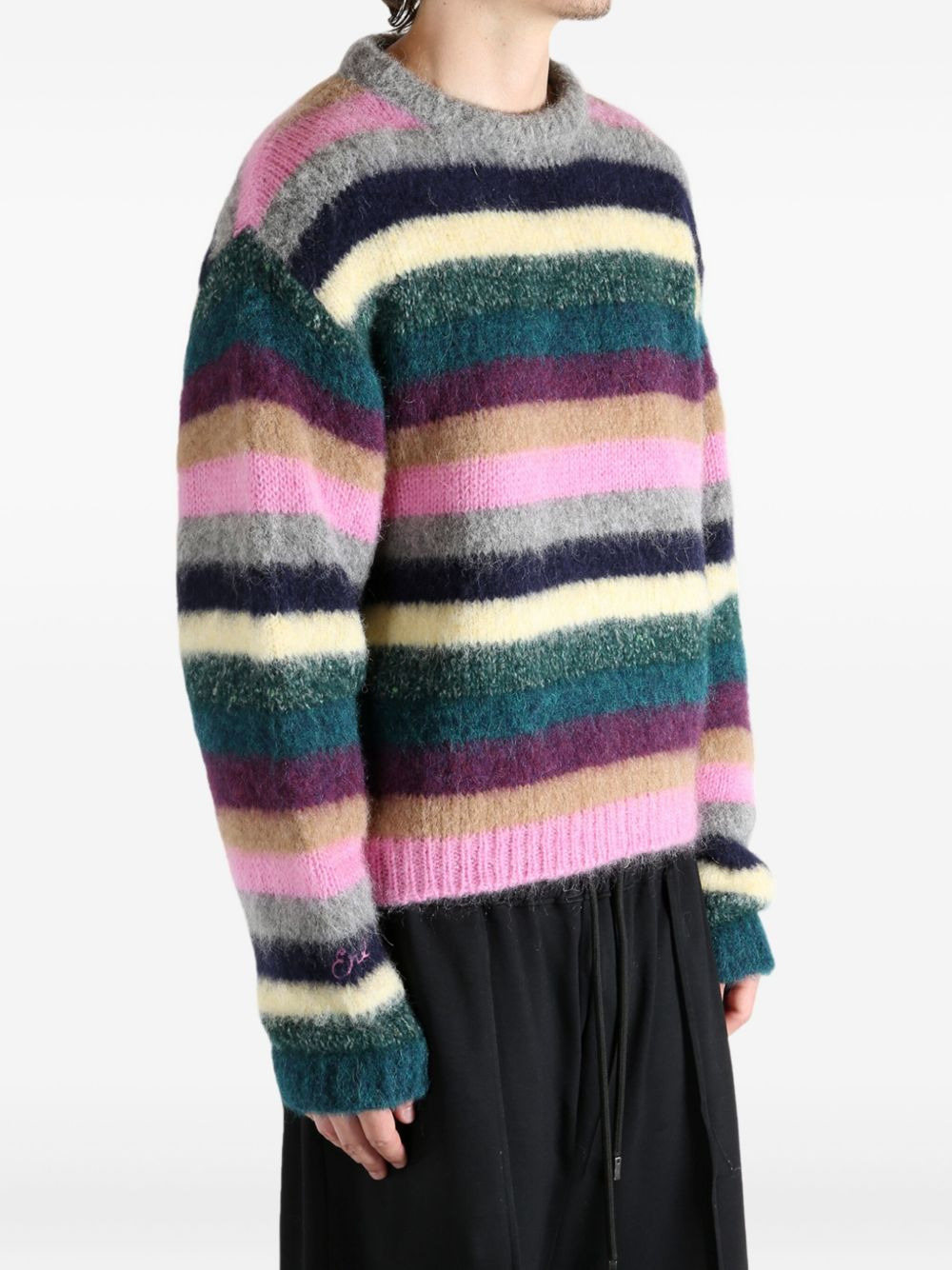 striped sweater - 2
