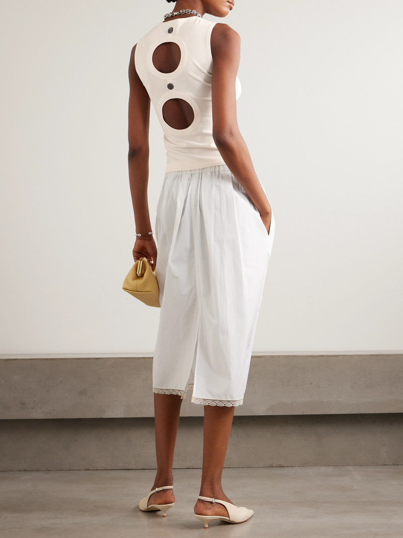 MARIA McMANUS Cutout Jersey Tank outlook