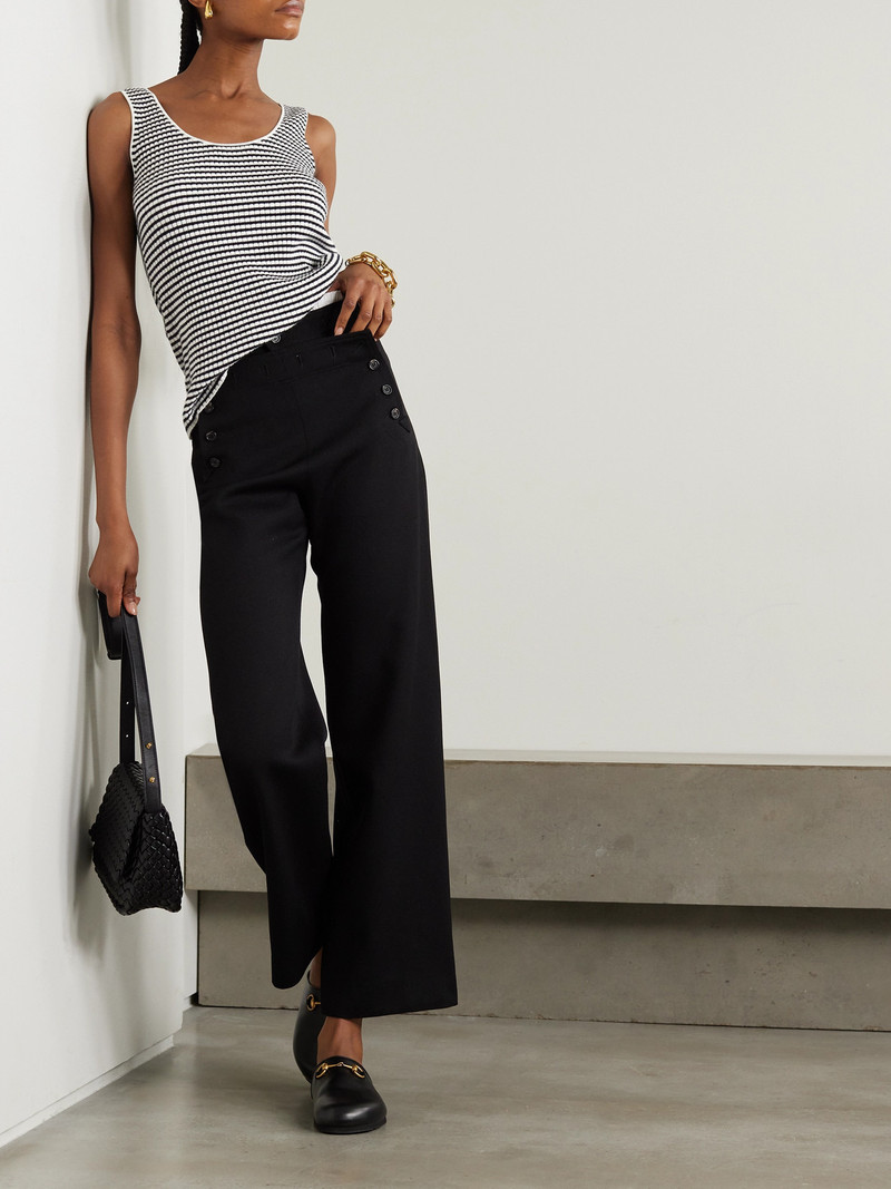 arch4 Bebbington Striped Ribbed Cashmere Tank outlook