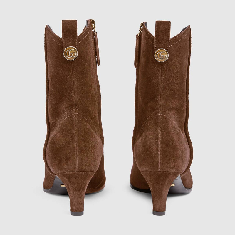 Women's ankle boot with Double G 3