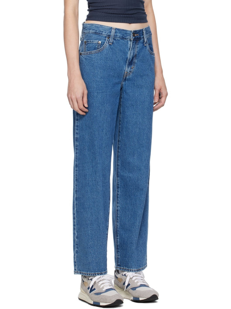 Blue Baggy 아빠 청바지 2