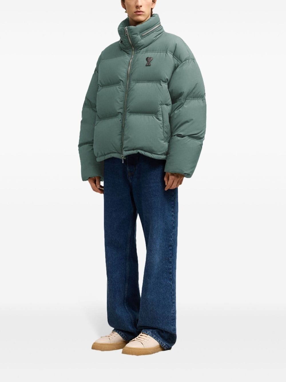 Ami de Coeur down puffer jacket - 3