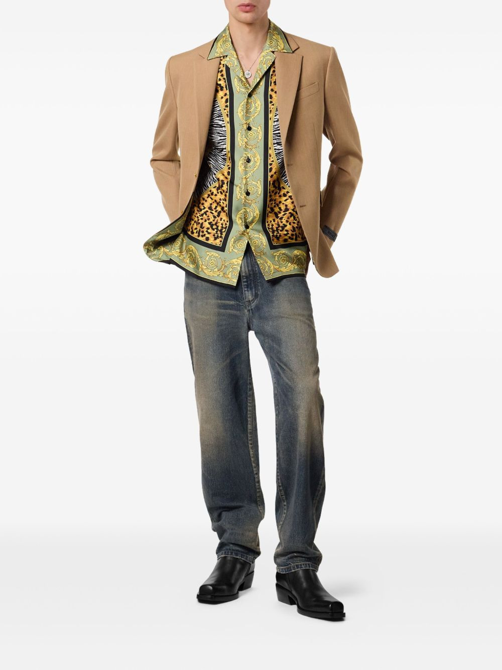 single-breasted blazer - 2