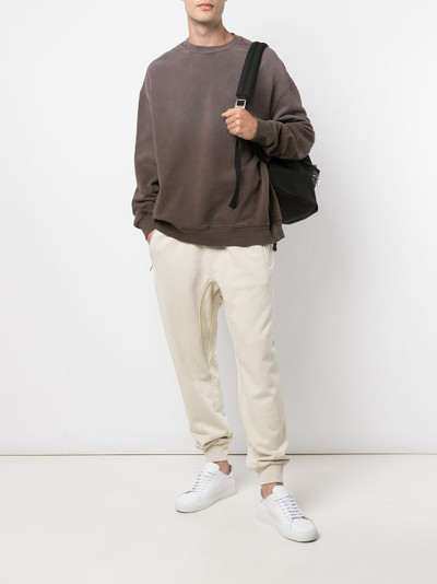 Ksubi drawstring-waist cotton track trousers outlook