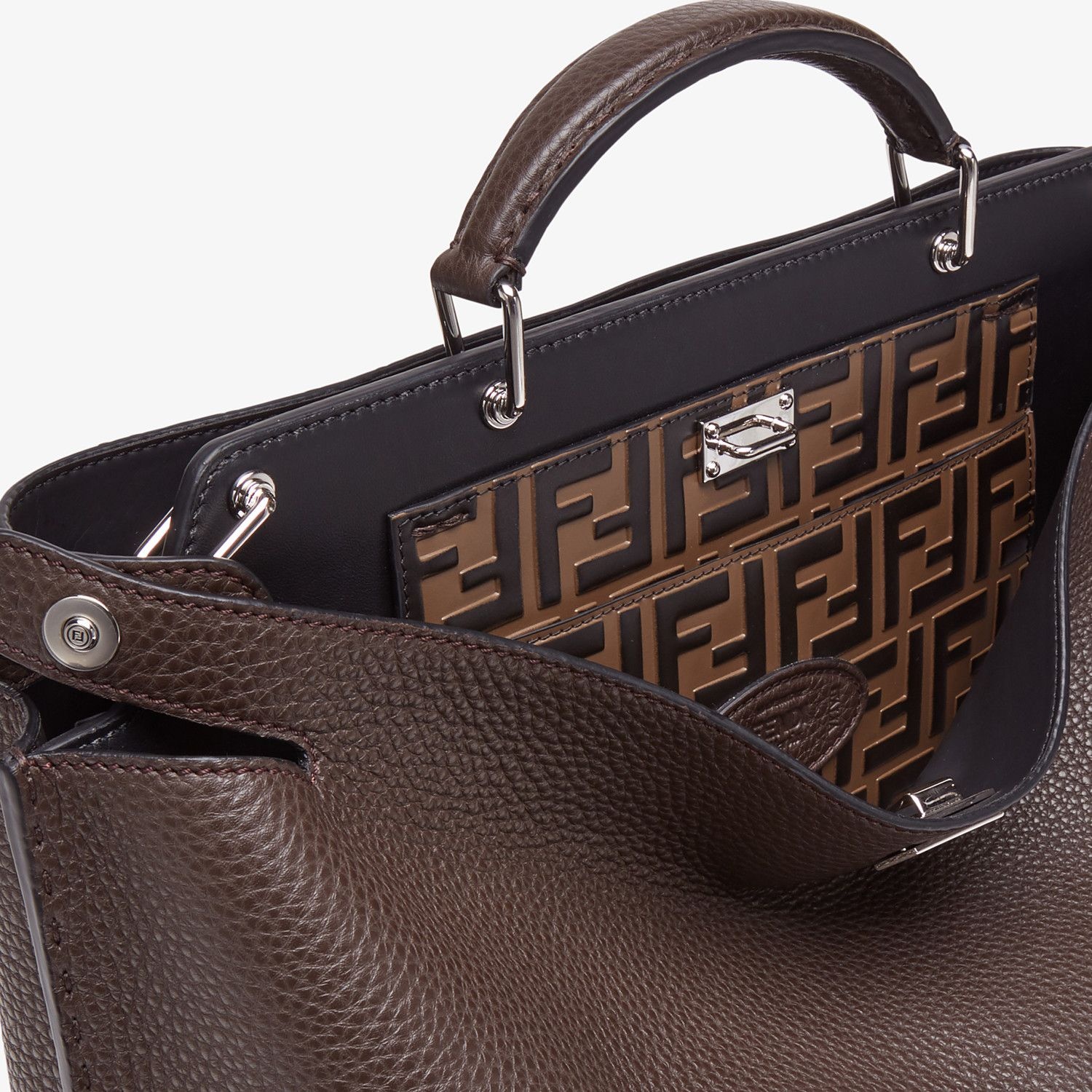 Brown calfskin bag - 5