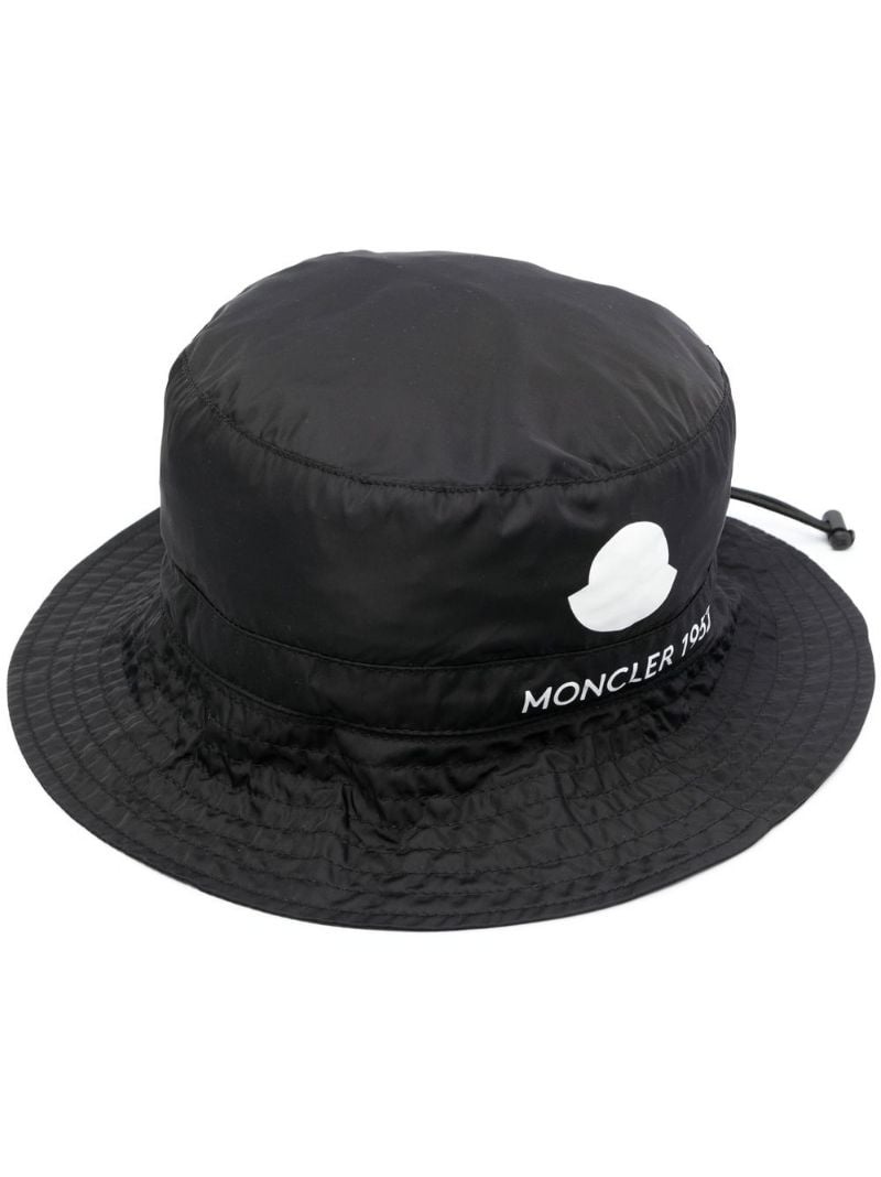 logo-print bucket hat - 1