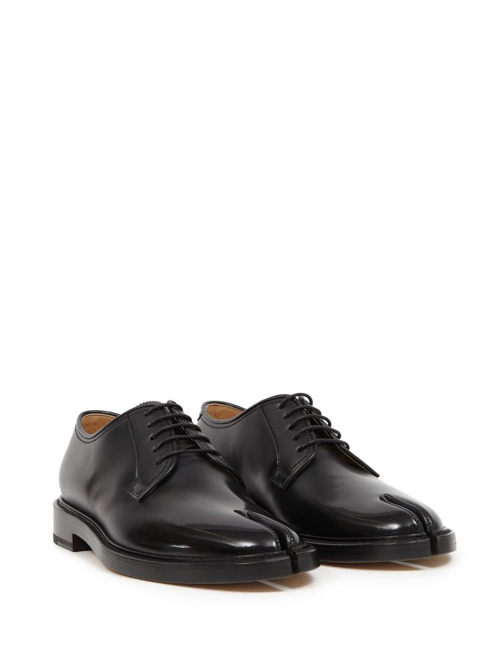Tabi leather lace-up shoes - 2