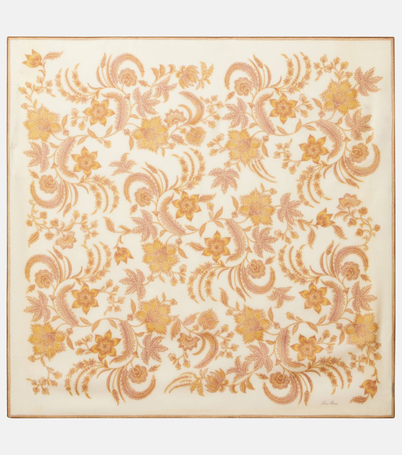 Cashmere and silk scarf 1