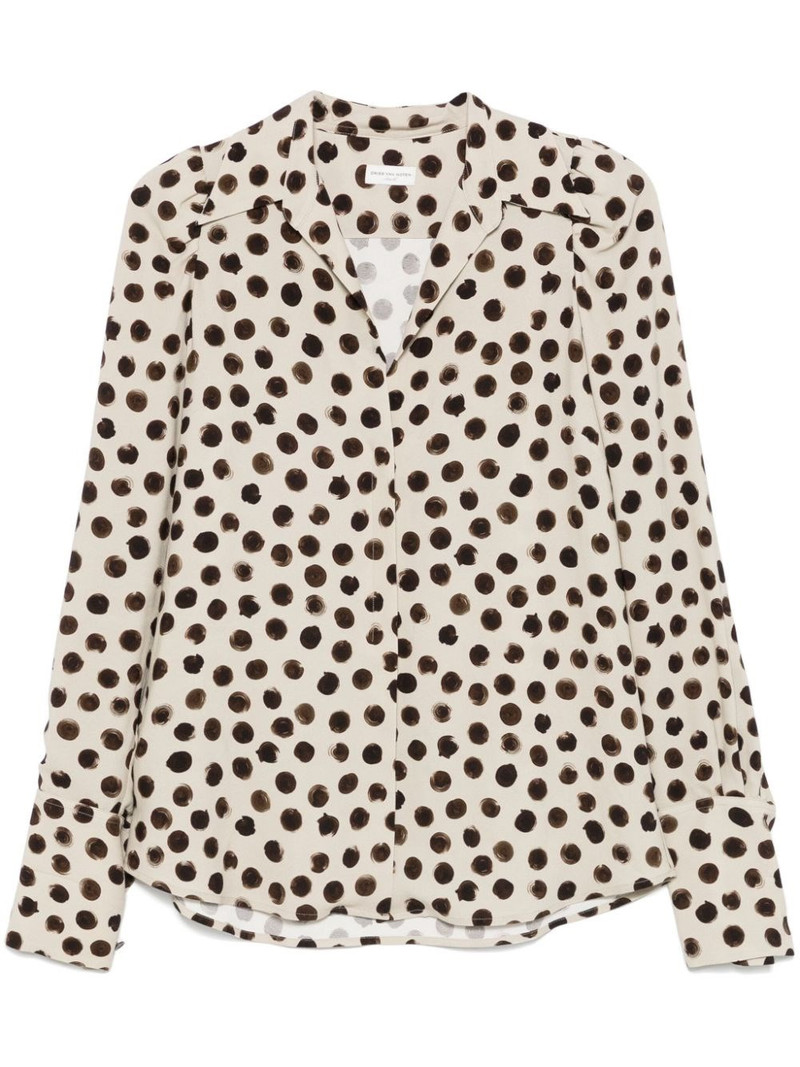 Viscose Crepe Printed Shirt 1