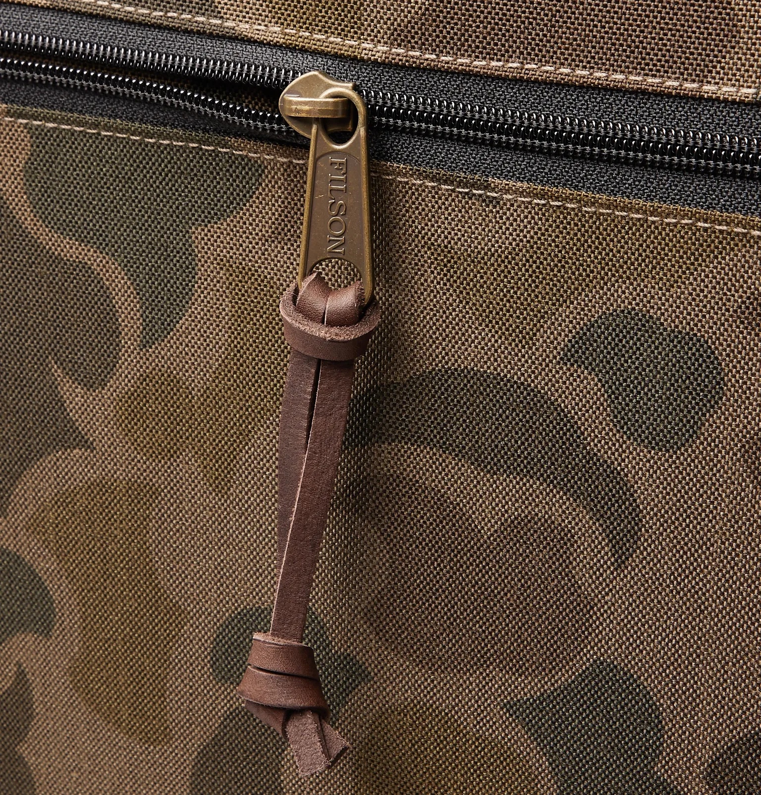 Dryden Leather-Trimmed Camouflage-Print CORDURA Carry-On Suitcase - 5