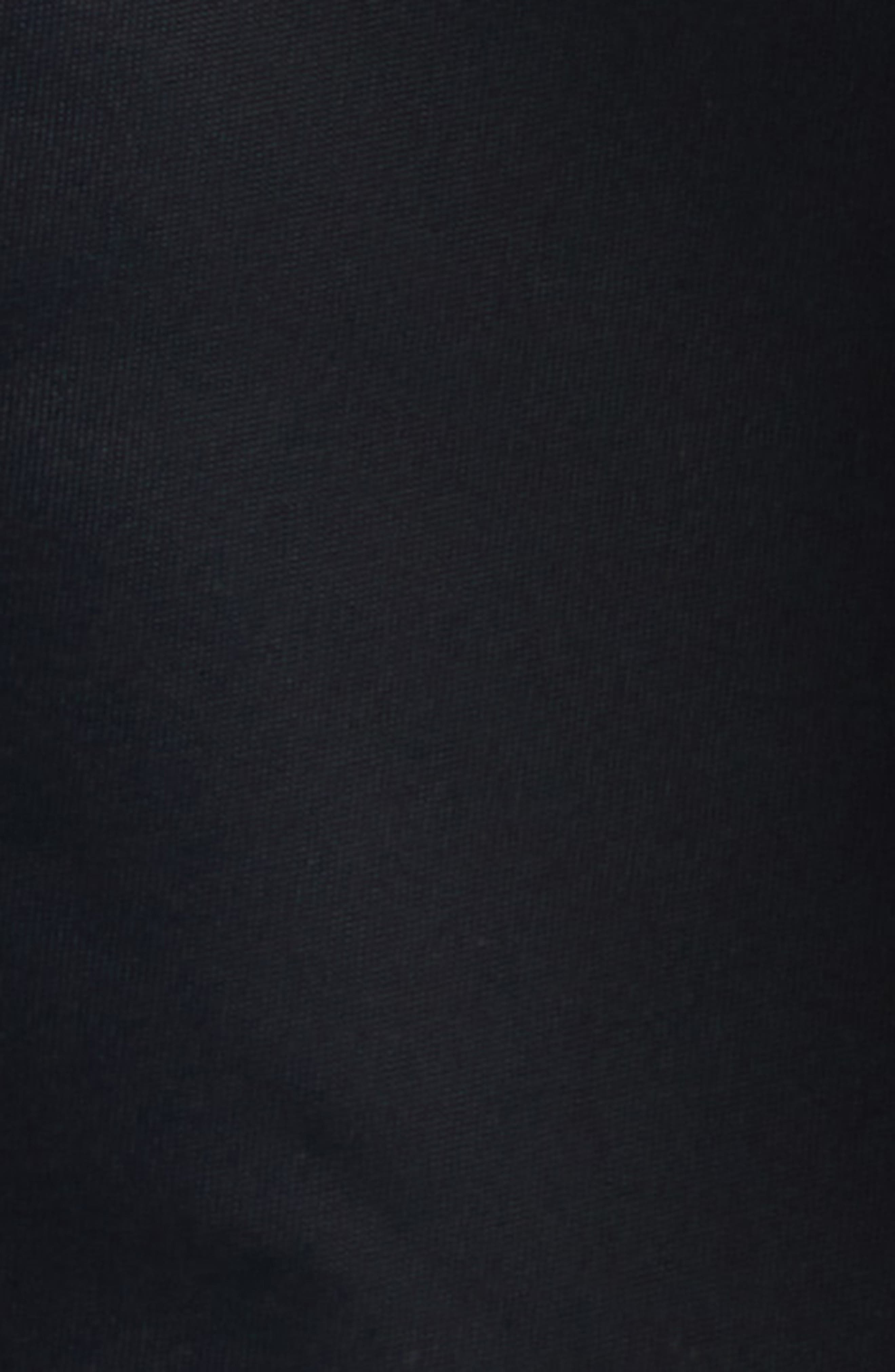 Sacai Nylon Twill Hoodie in Black at Nordstrom - 7