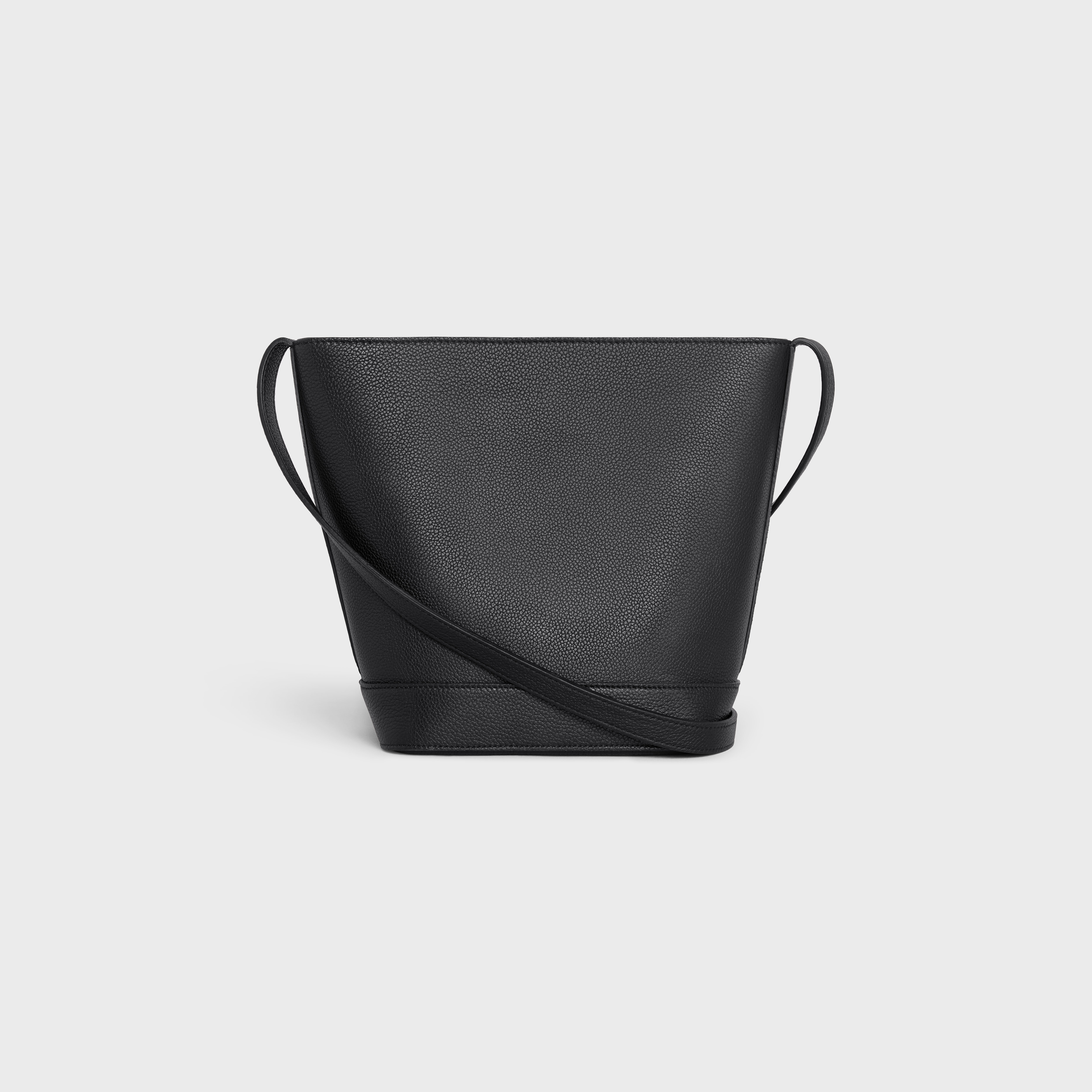 SMALL BUCKET CUIR TRIOMPHE in Grained calfskin - 3