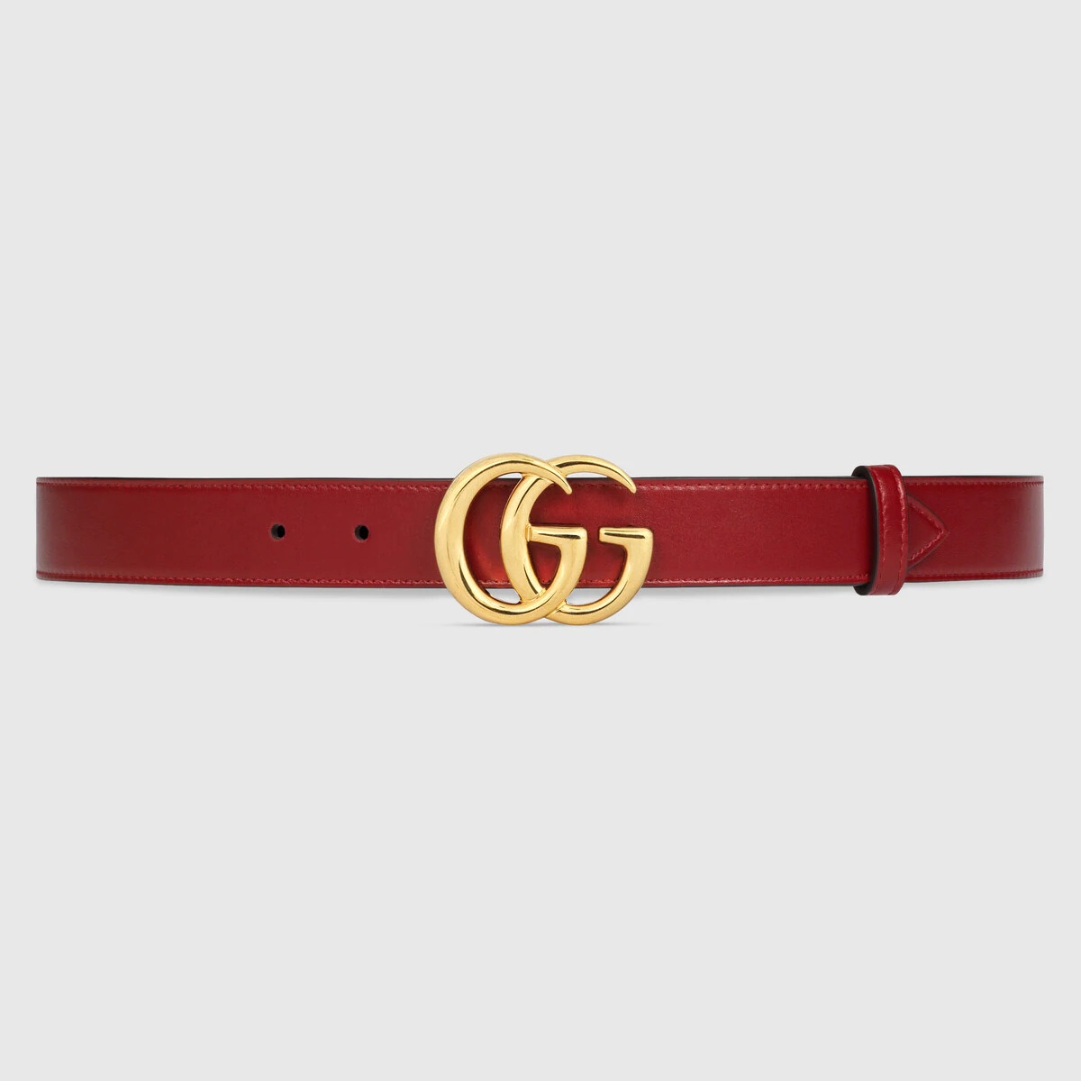 GG Marmont thin belt with shiny buckle - 1