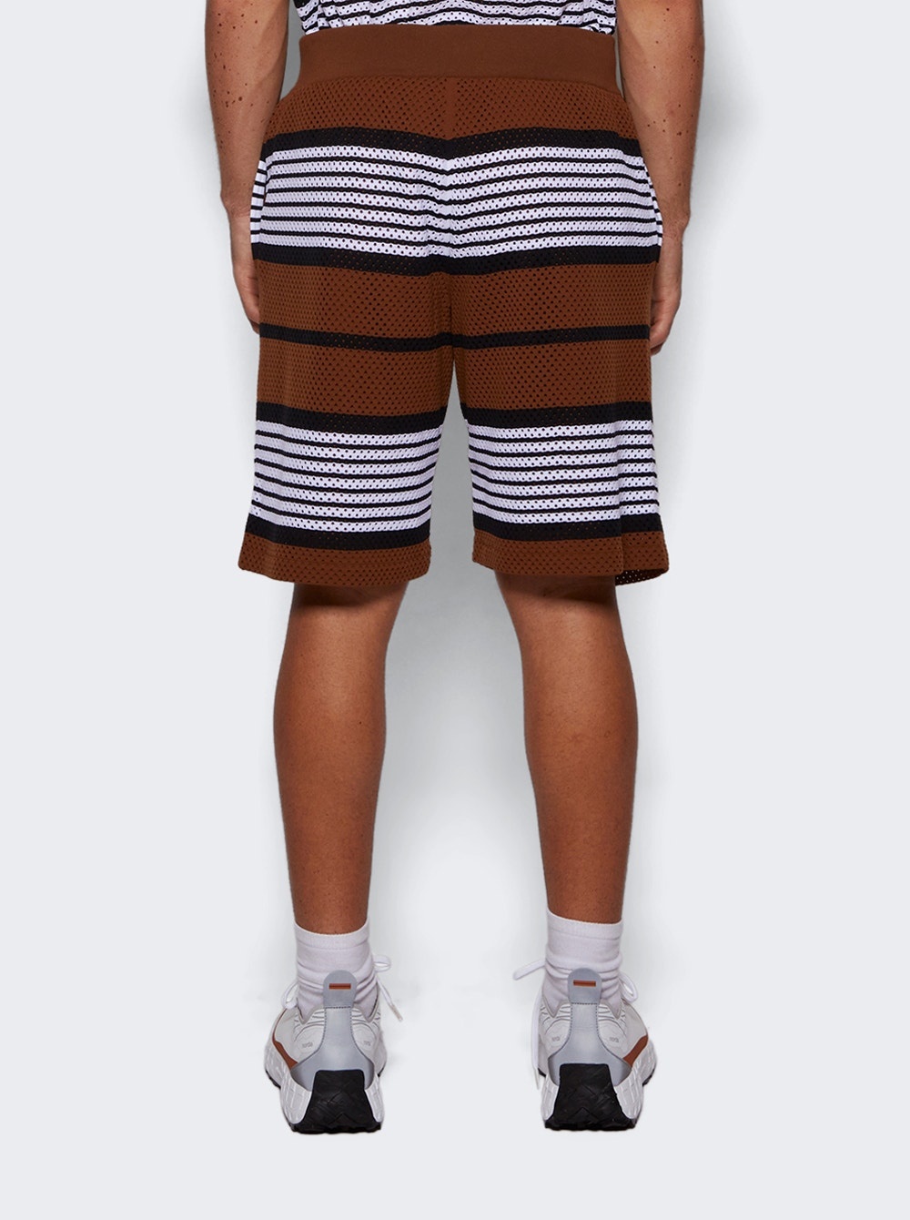 Knit Shorts Dark Birch Brown - 5