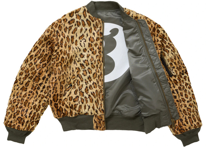 Supreme Supreme GOODENOUGH Reversible MA-1 Olive outlook