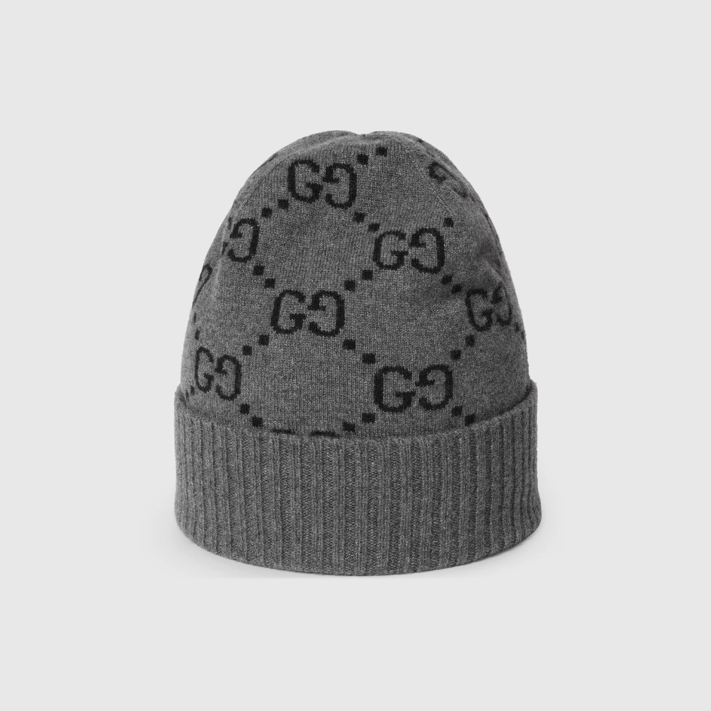 GG cashmere hat - 1