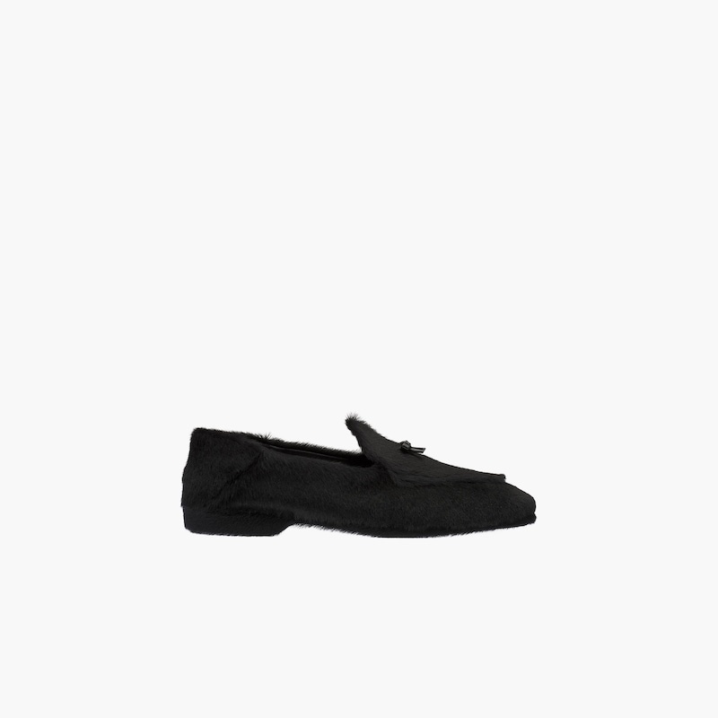 Shearling loafers - 5