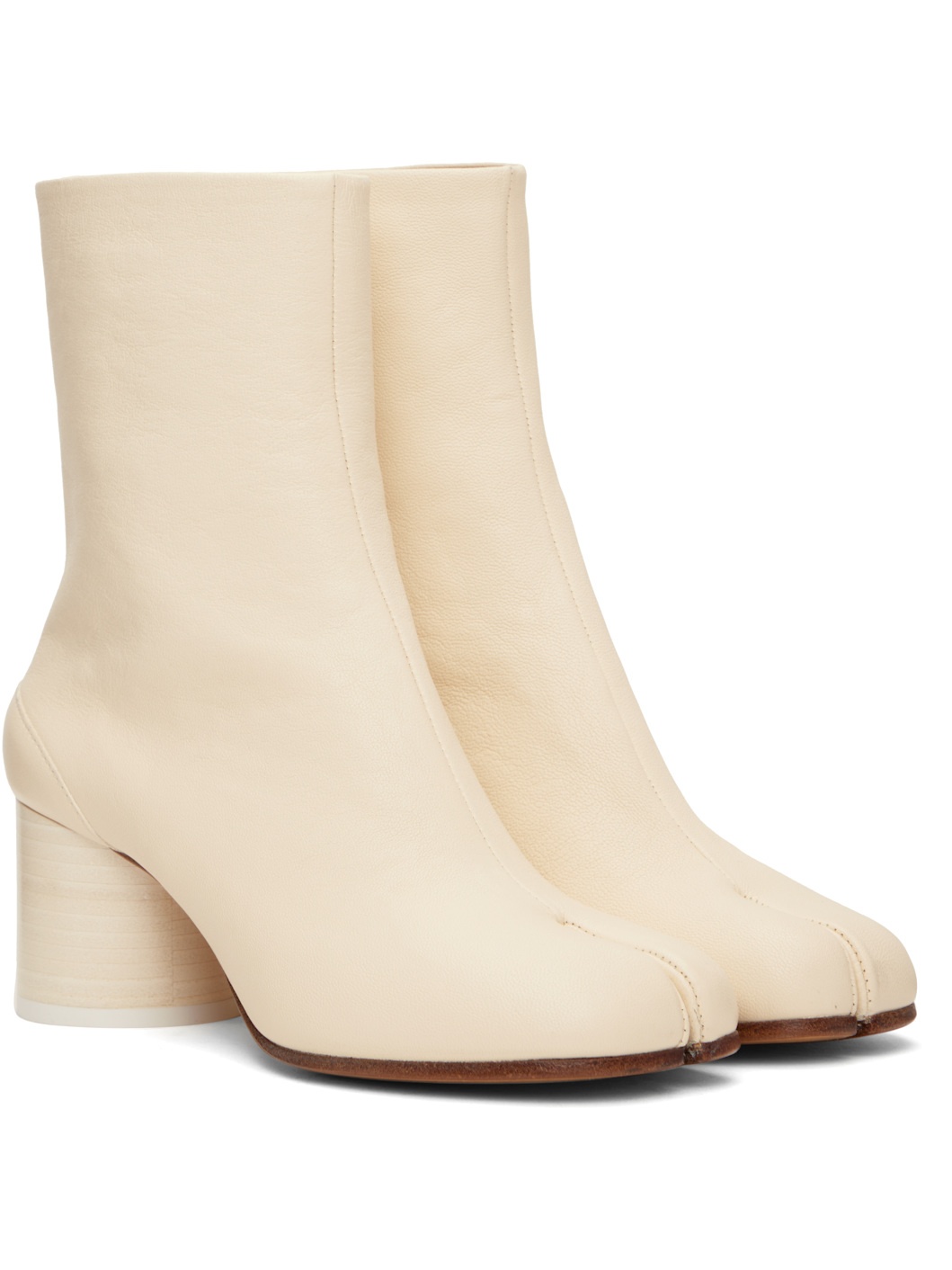 Off-White Tabi Ankle Boots - 4