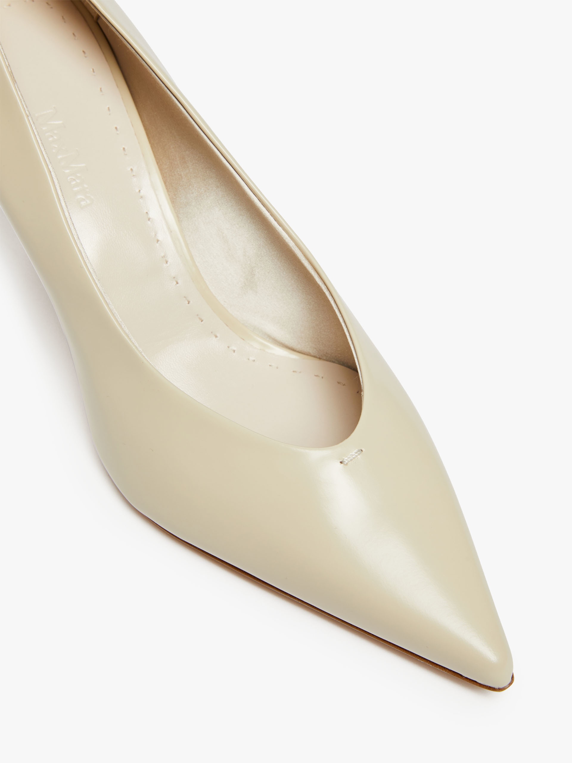 MMPUMP Leather court shoes - 4