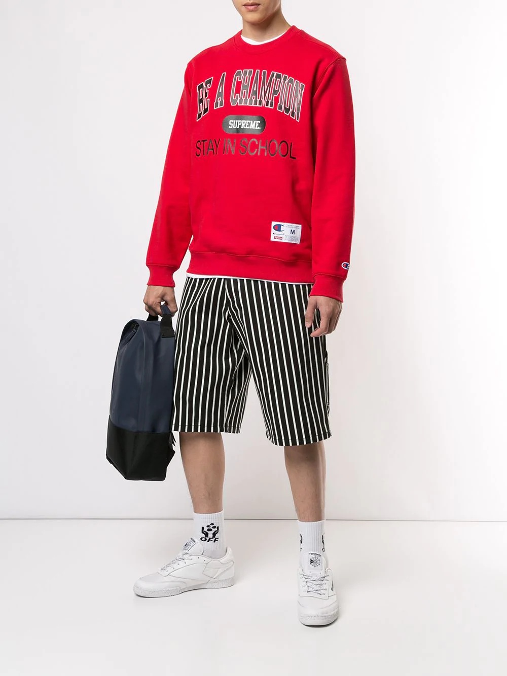 x Champion 'Stay in School' jumper - 2