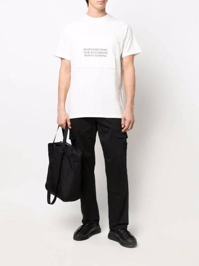 424 slogan-print T-shirt outlook