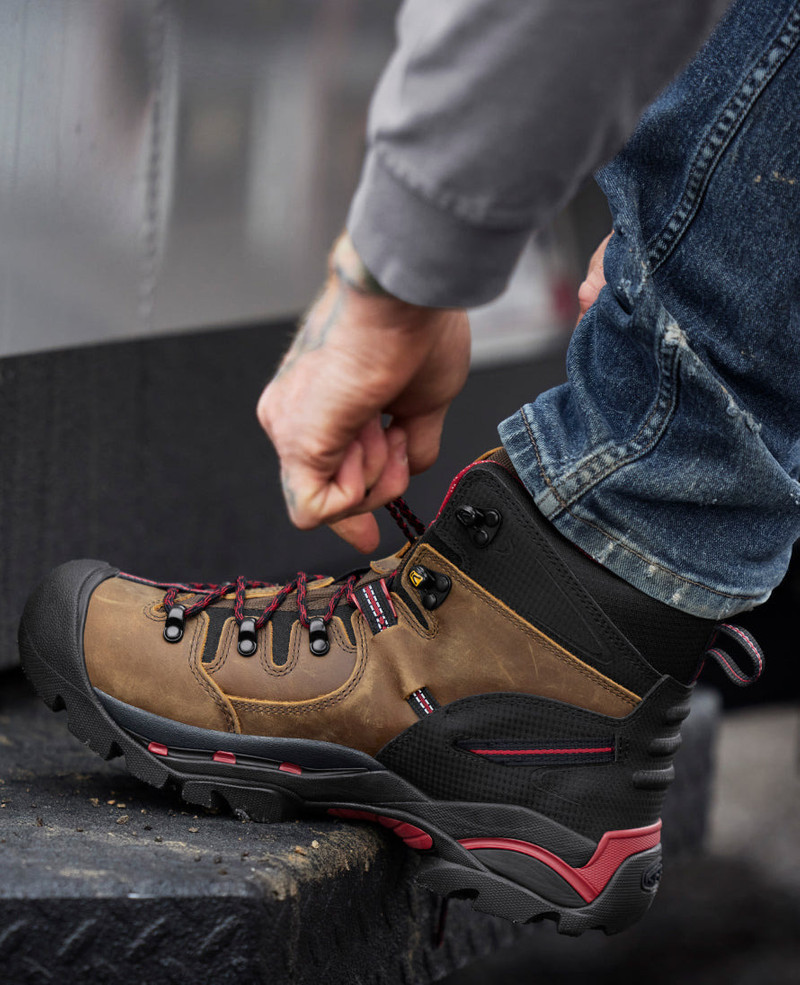 Men's Pittsburgh 6" Waterproof Boot (Steel Toe) 7