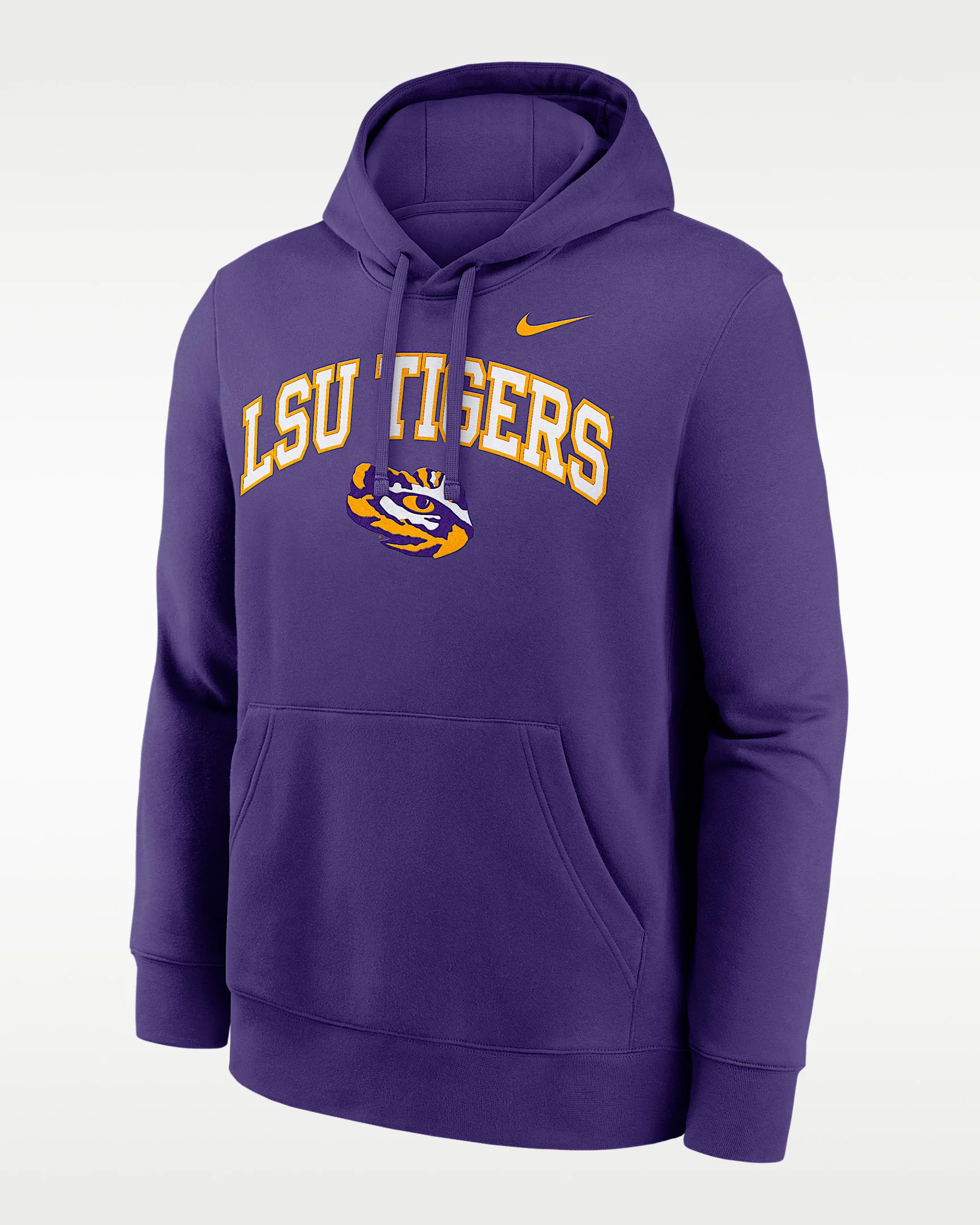 LSU Arch Men's Nike College Pullover Hoodie - 1