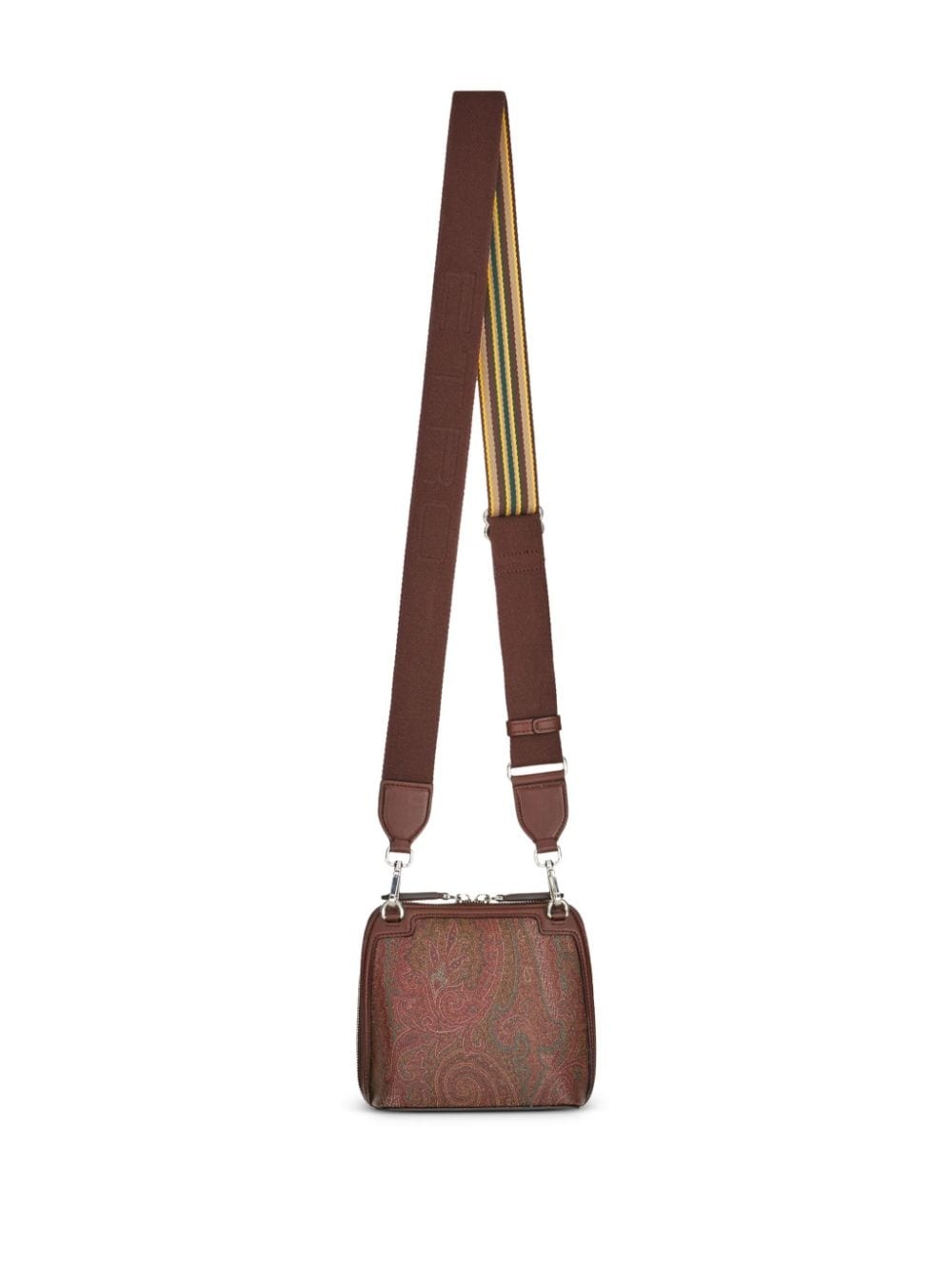 medium Pegaso-embroidered leather bag - 2