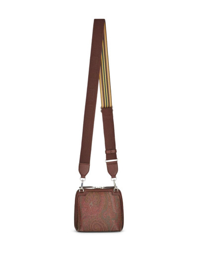 Etro medium Pegaso-embroidered leather bag outlook