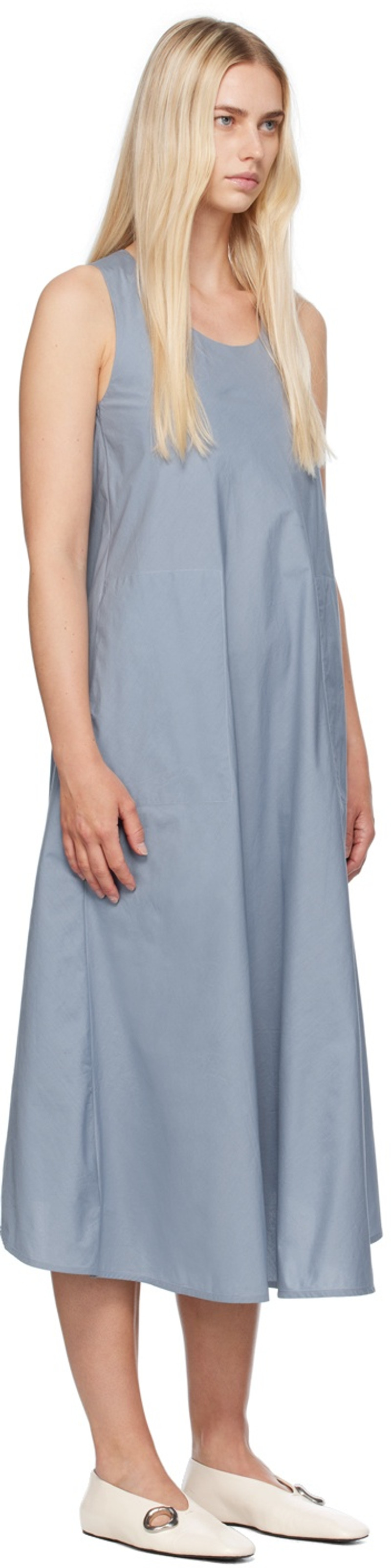 Toogood Blue 'The Miller' Maxi Dress outlook