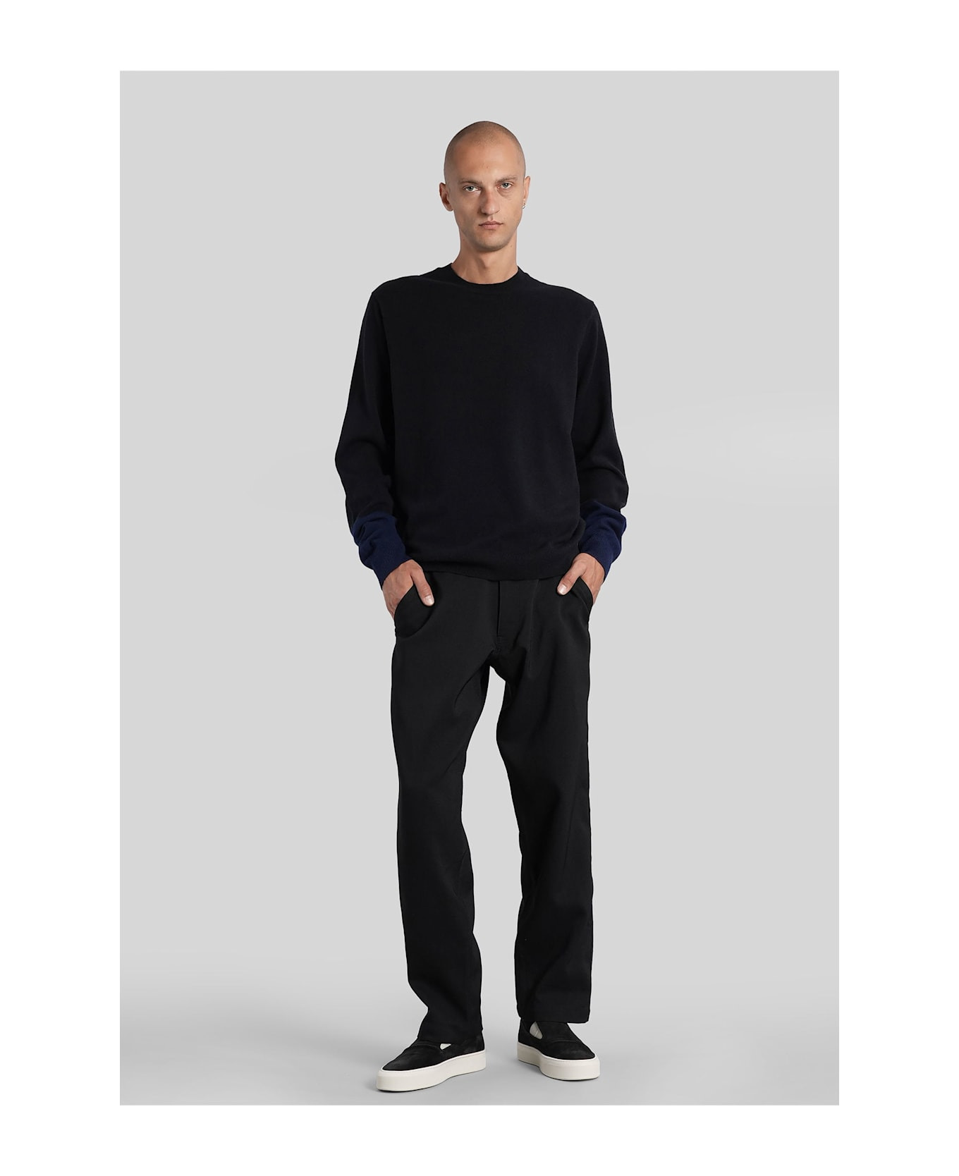 Knitwear In Black Wool - 2