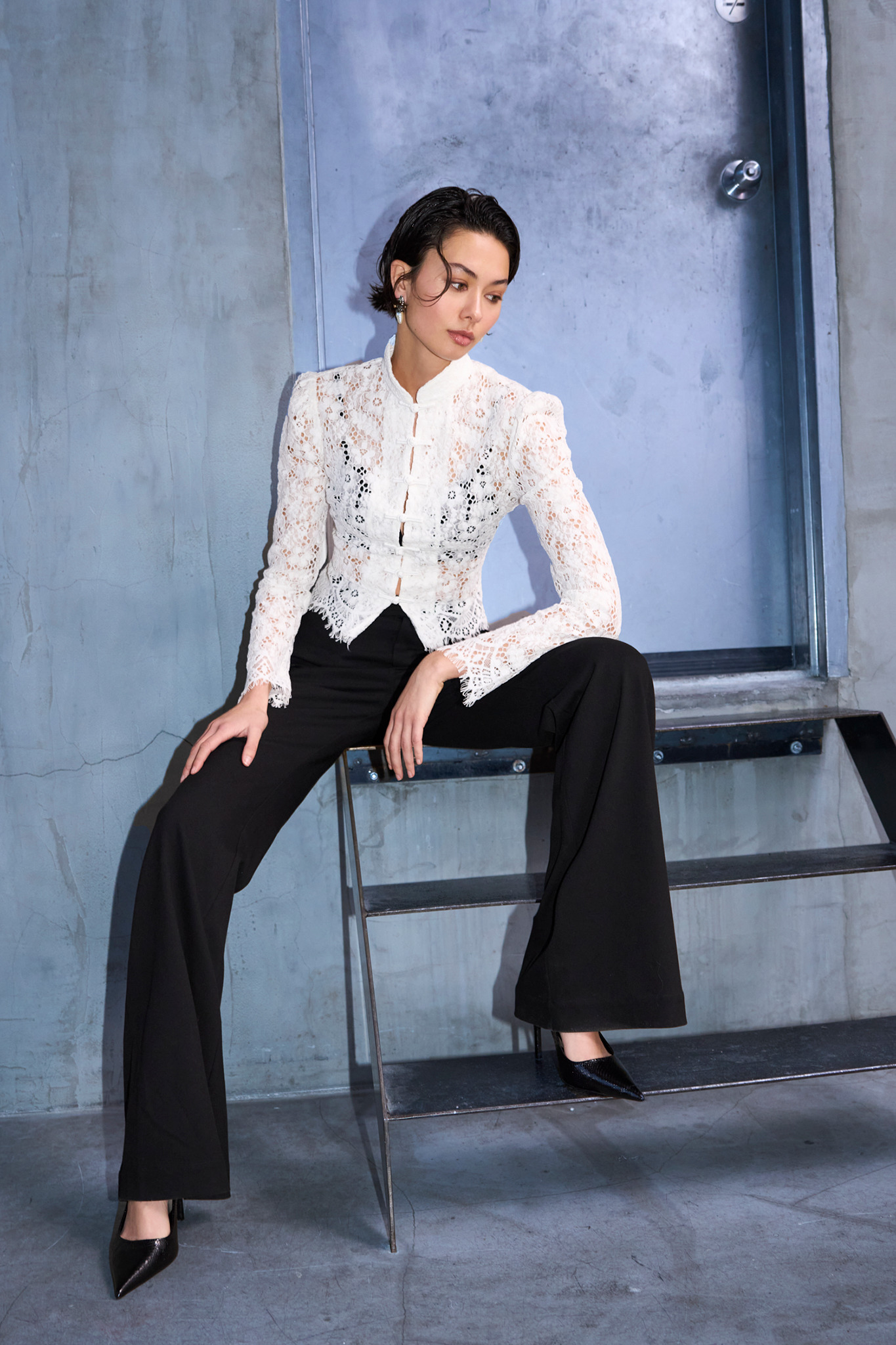 ROBERTA LACE TOP - 2