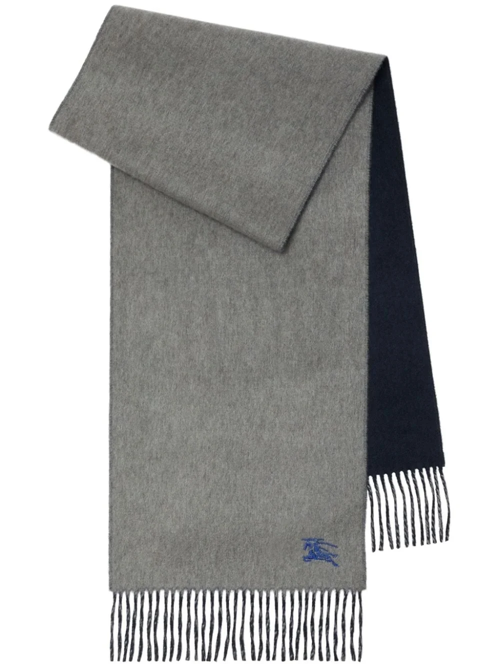 EKD embroidered cashmere scarf - 1