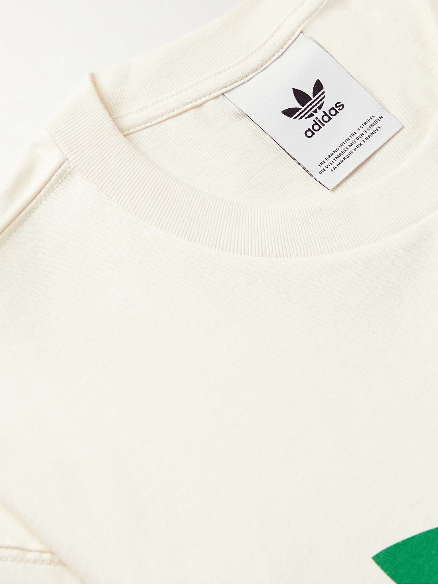 Stan Smith Logo-Print Organic Cotton-Jersey T-Shirt - 5